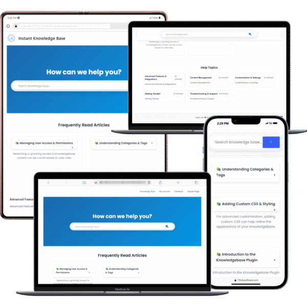 Knowledge Base Pro - Best WordPress Knowledge Base Plugin